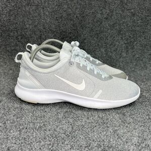 Nike Flex Experience 8 Running Shoes Womens Size 11 Grey White Athletic Training